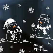 [나무자전거] 크리스마스스티커 [ahu] 스노우맨/눈사람,눈꽃, 나무자전거