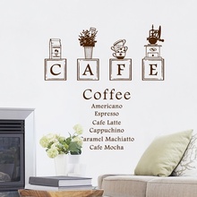 [나무자전거]그래픽스티커[ahu] 젤리아/커피/카페꾸미기, 나무자전거